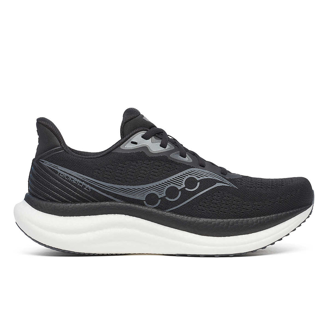 Saucony Guide 18 para hombre - Negro y blanco