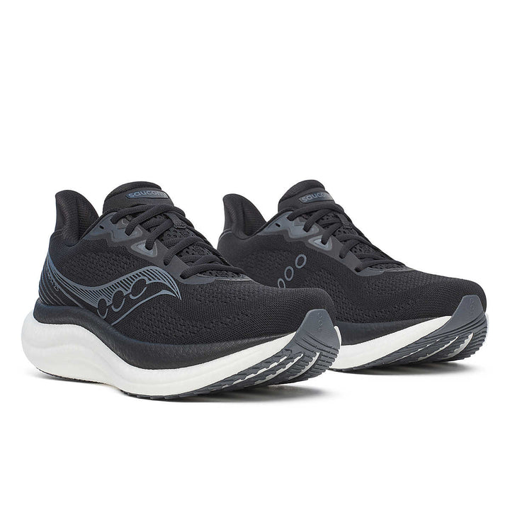 Saucony Guide 18 para hombre - Negro y blanco