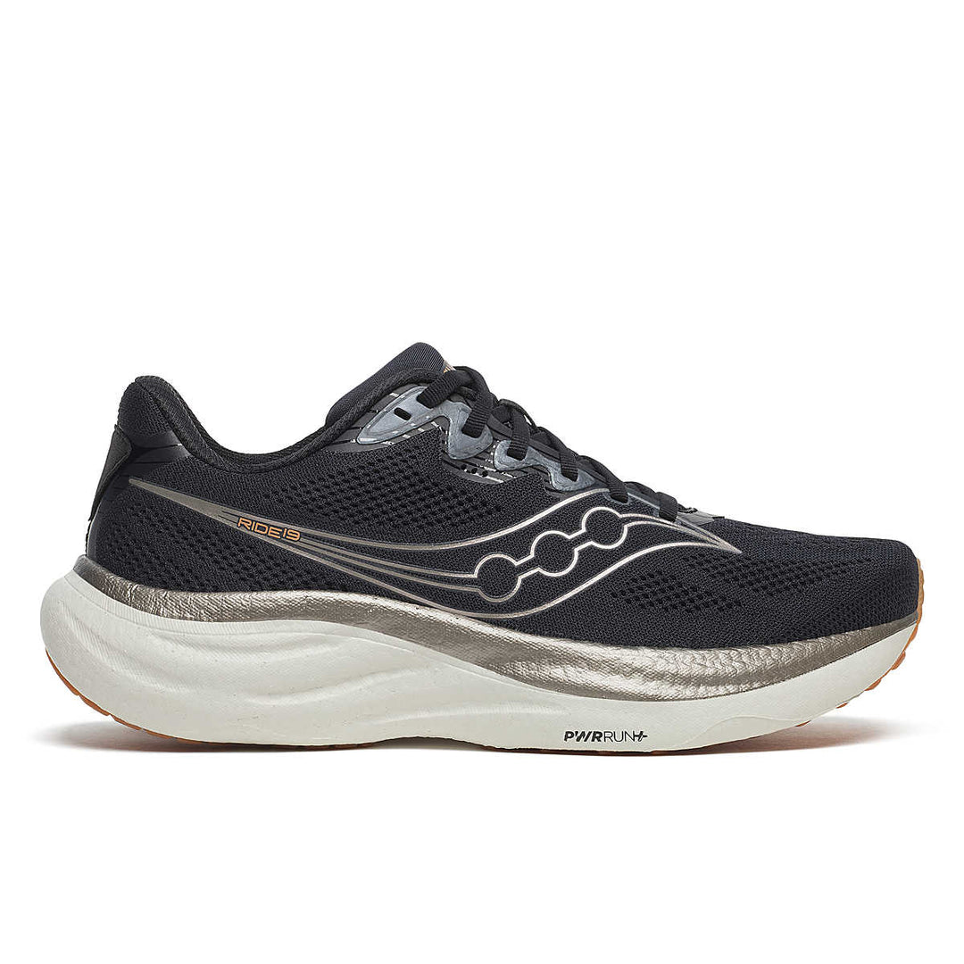 Men's Saucony Ride 19 - Black Pewter