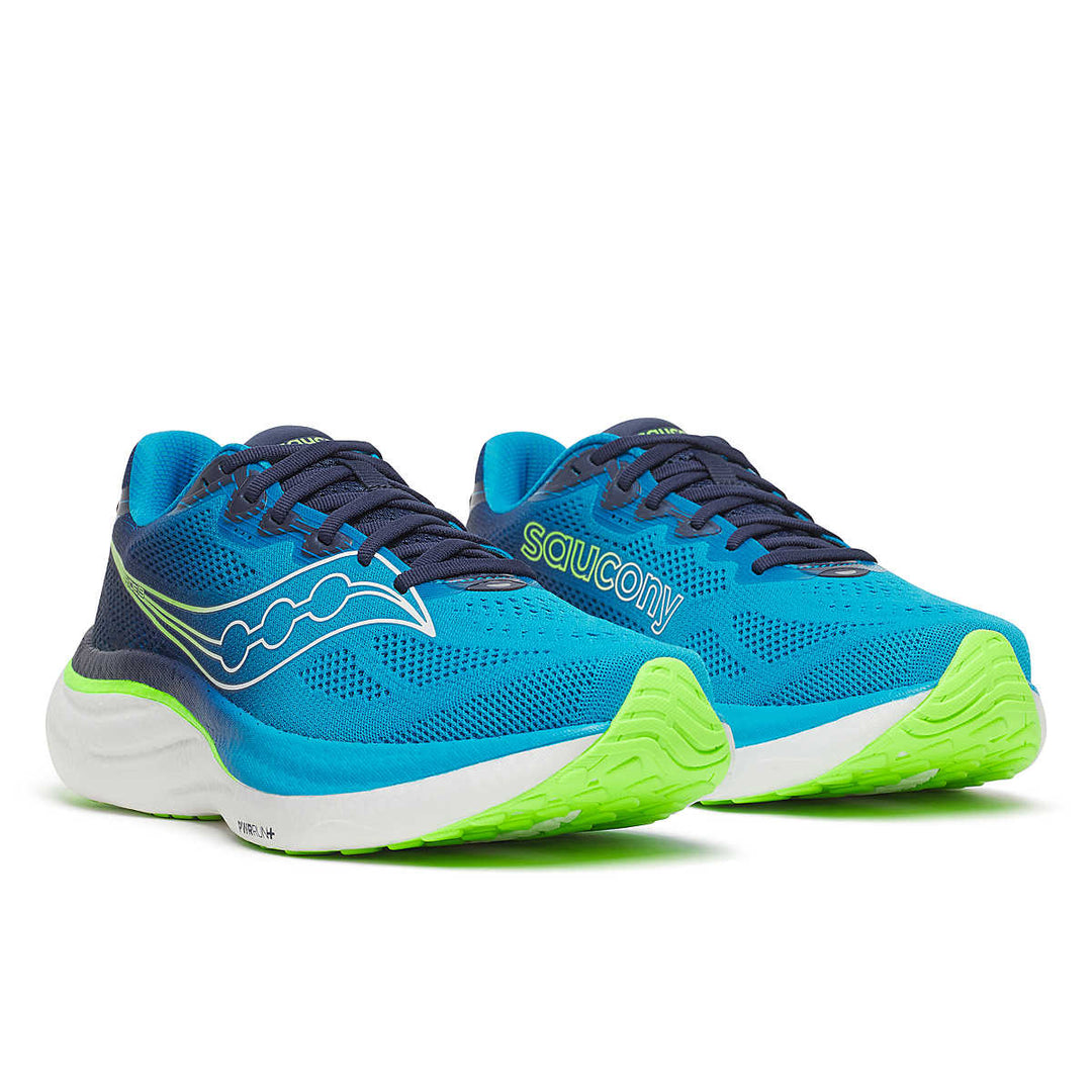 Saucony Ride 19 para hombre - Cobalt Slime