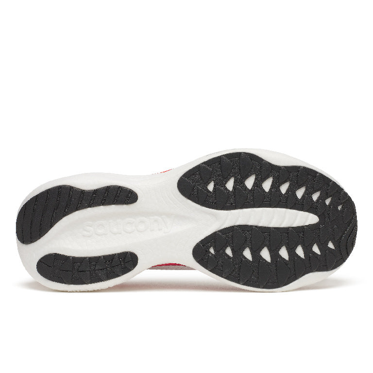 Men's Saucony Ride 19 - White Crimson