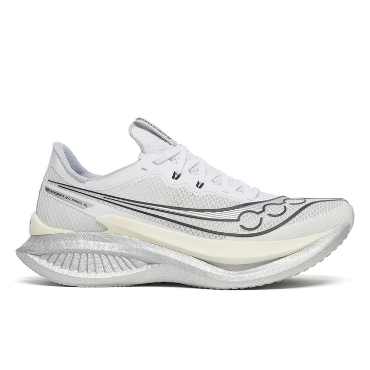 Men's Saucony Endorphin Pro 5 - White Black