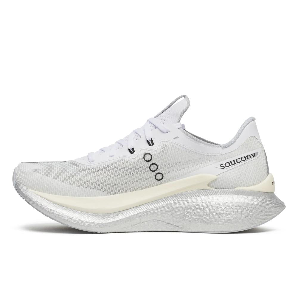 Men's Saucony Endorphin Pro 5 - White Black