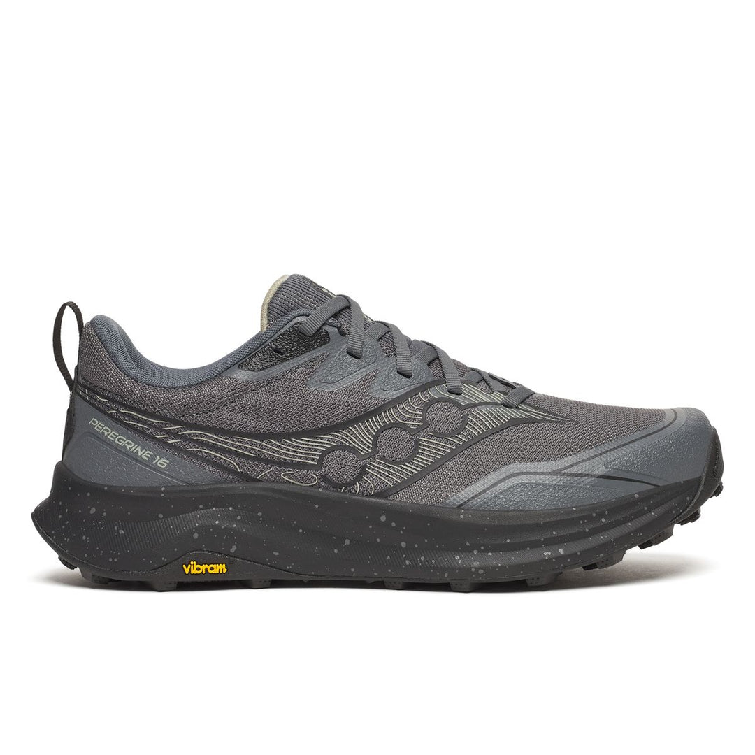 Men's Saucony Peregrine 16 - Carbon Black