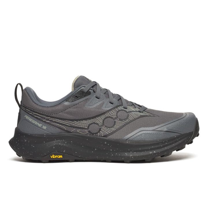 Men's Saucony Peregrine 16 - Carbon Black