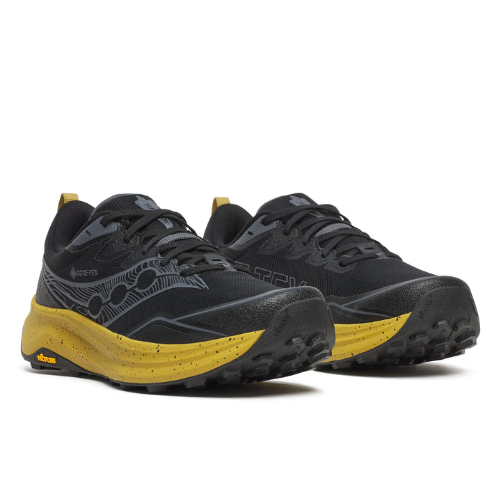 Men's Saucony Peregrine 16 GTX - Black Oil