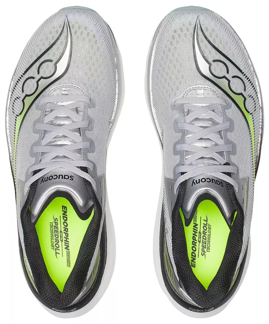 Men's Saucony Endorphin Azura - Silver Black