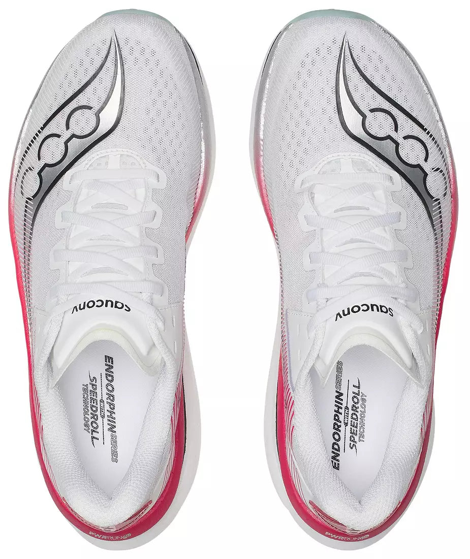 Men's Saucony Endorphin Azura - White Salsa