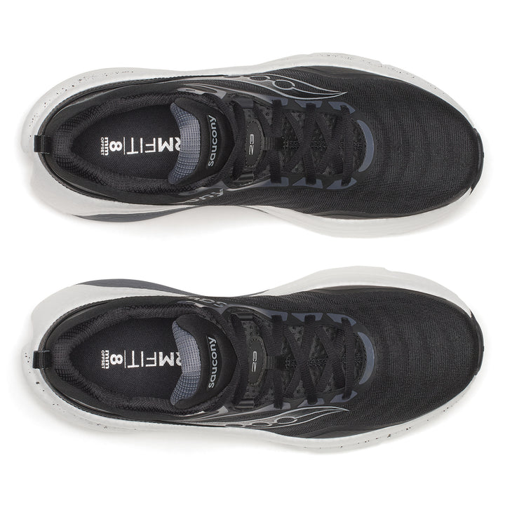 Men's Saucony Omni St 23 - Black Silver