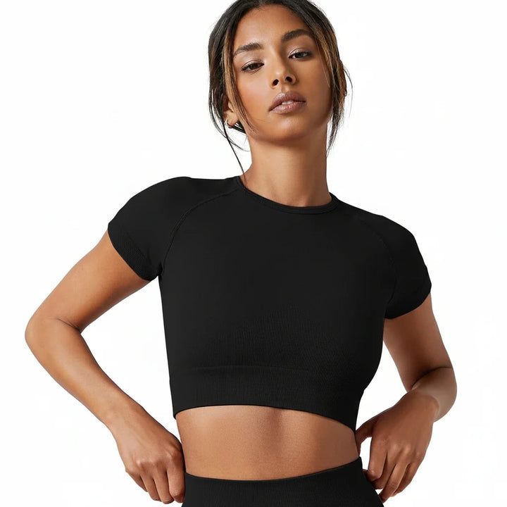 Seamless Yoga & Running Activewear Top