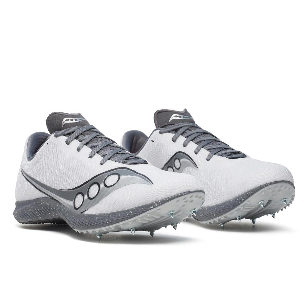 Unisex Saucony Velocity Mp - White Carbon