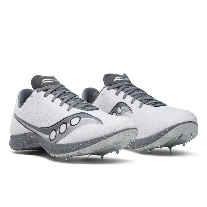 Unisex Saucony Velocity Mp - White Carbon