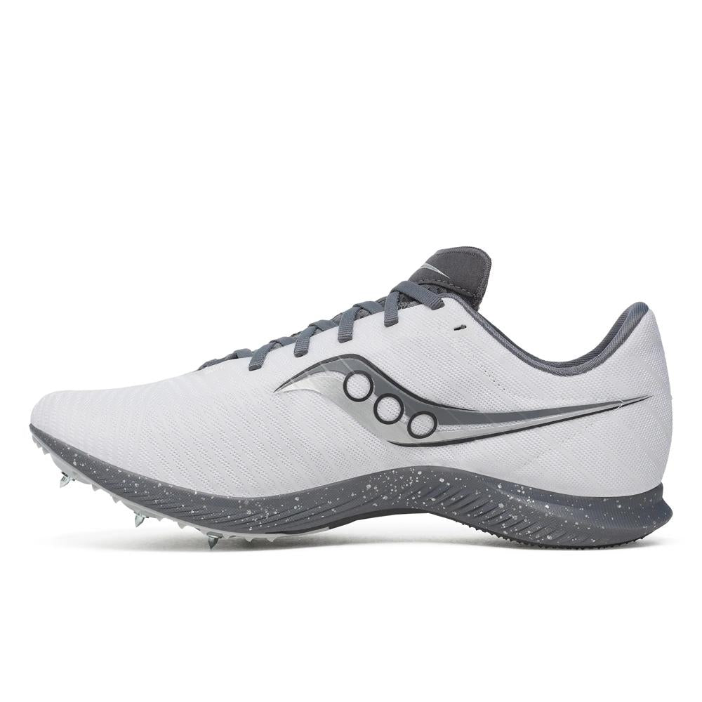 Unisex Saucony Velocity Mp - White Carbon