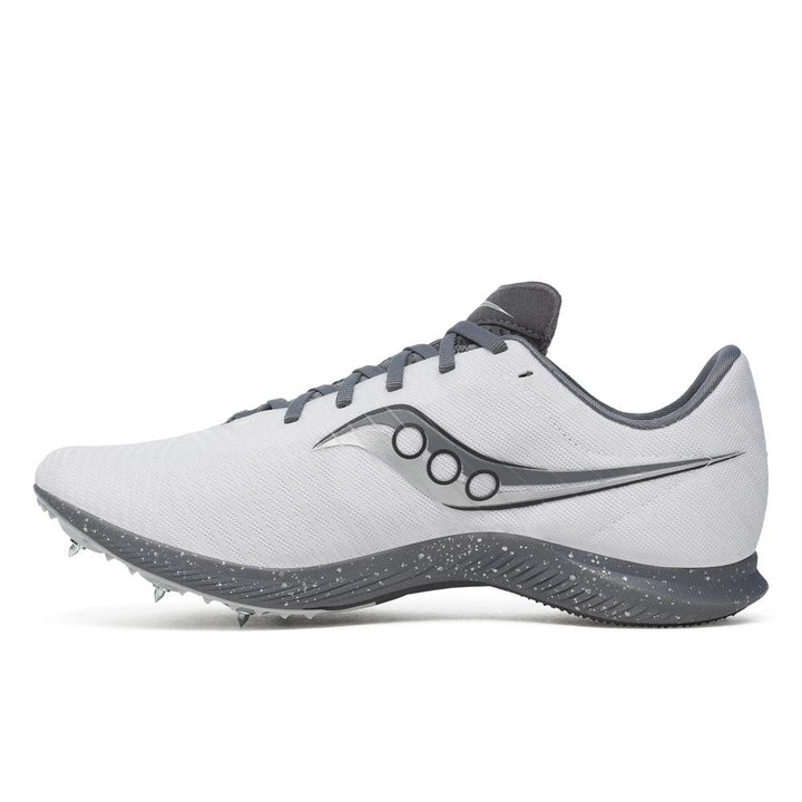 Unisex Saucony Velocity Mp - White Carbon