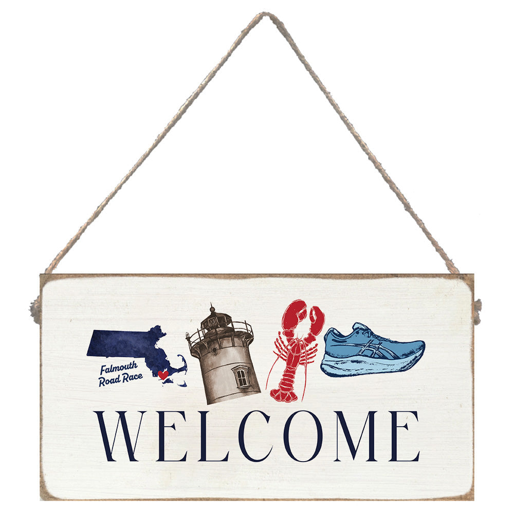 ASICS Falmouth Road Race 2026 - Icons Twine Sign