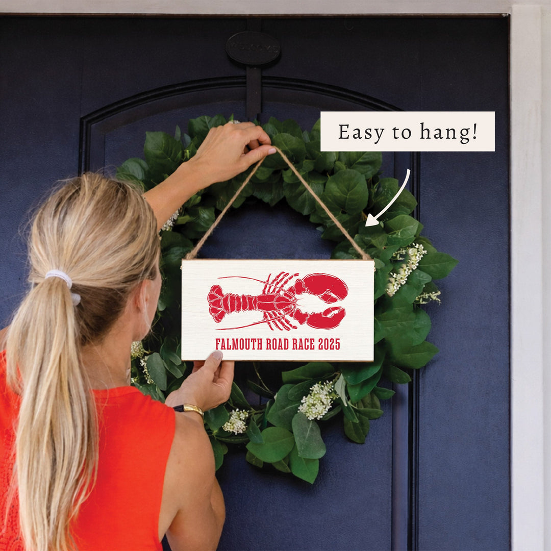 *Lobster 2025 Falmouth Road Race Twine Sign