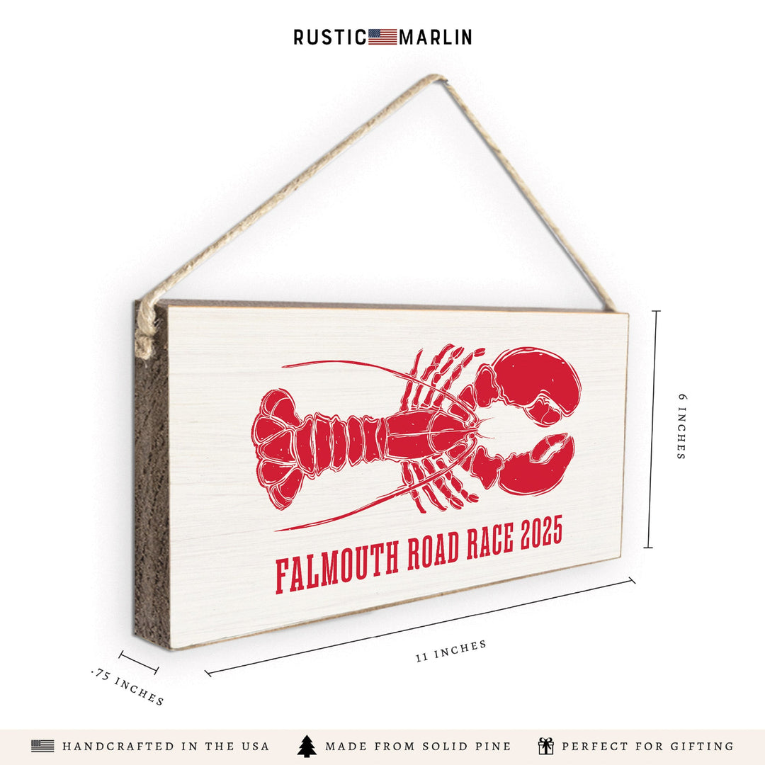 *Lobster 2025 Falmouth Road Race Twine Sign