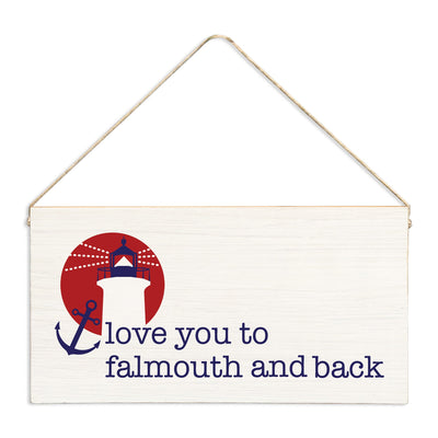 *Love You to Falmouth Road Race Twine Sign
