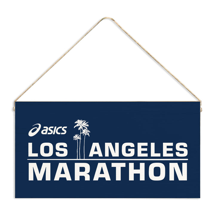 *Los Angeles Marathon Blue TwineSign