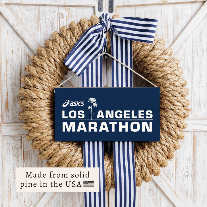 *Los Angeles Marathon Blue TwineSign