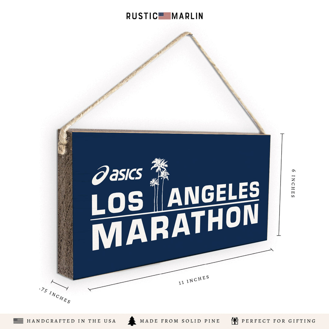 *Los Angeles Marathon Blue TwineSign