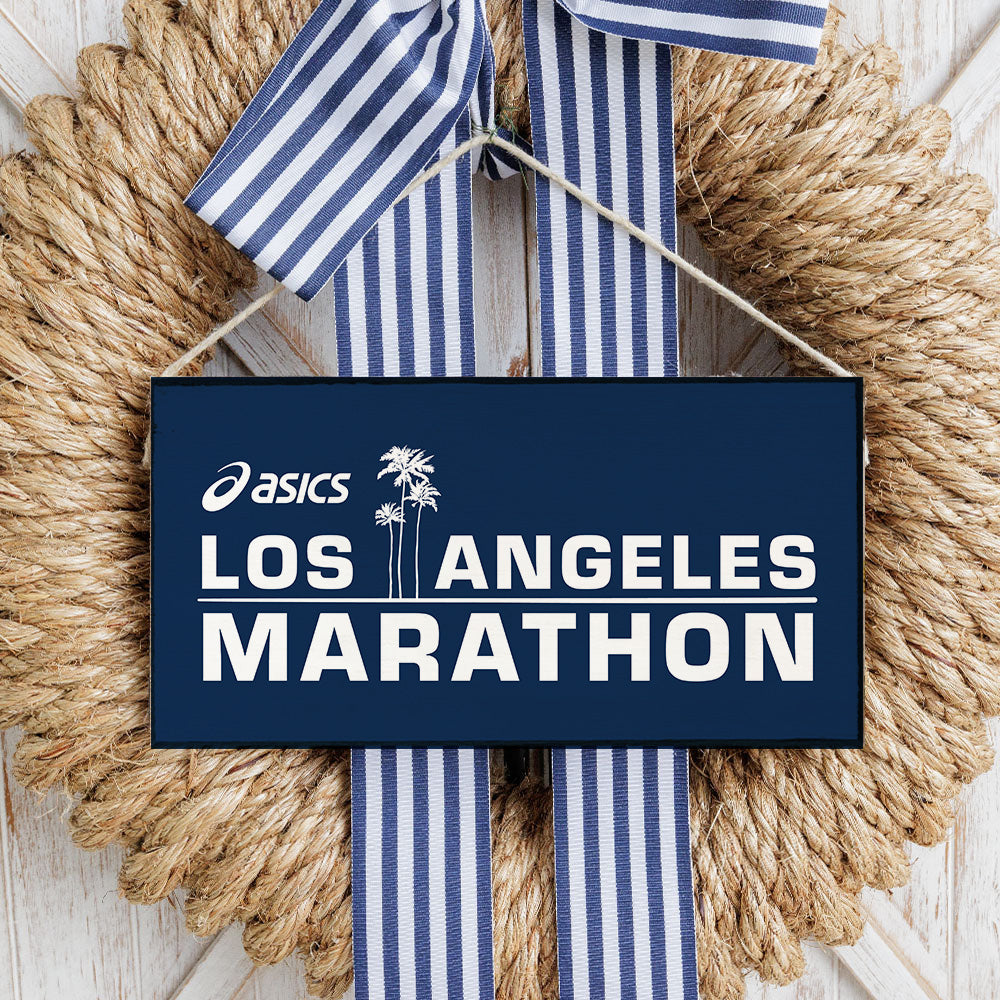 ASICS Los Angeles Marathon Blue TwineSign