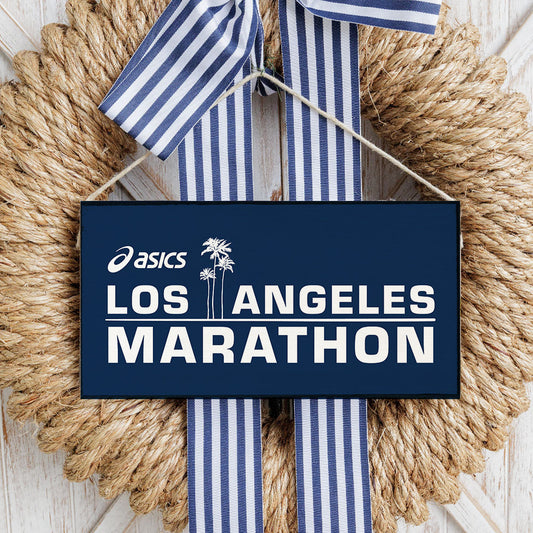 ASICS Los Angeles Marathon Blue TwineSign