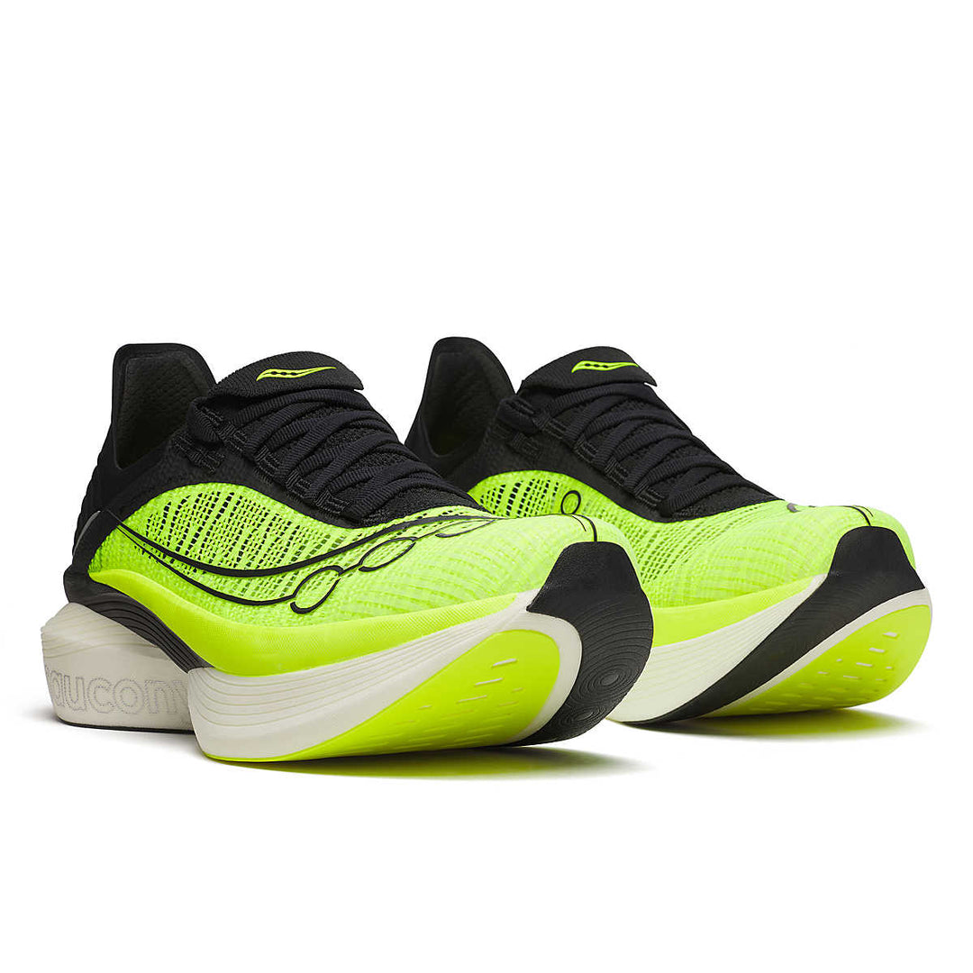 Unisex Saucony Endorphin Elite 2 - Citron Black