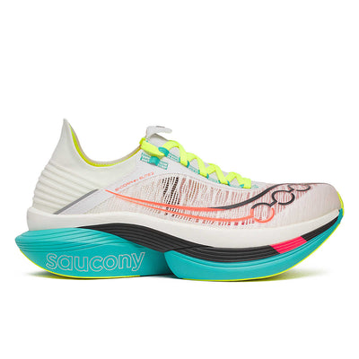 Saucony Endorphin Elite 2 unisex - Blanco mutante