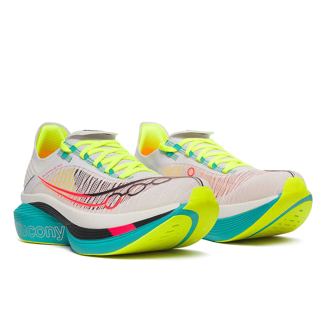 Unisex Saucony Endorphin Elite 2 - White Mutant