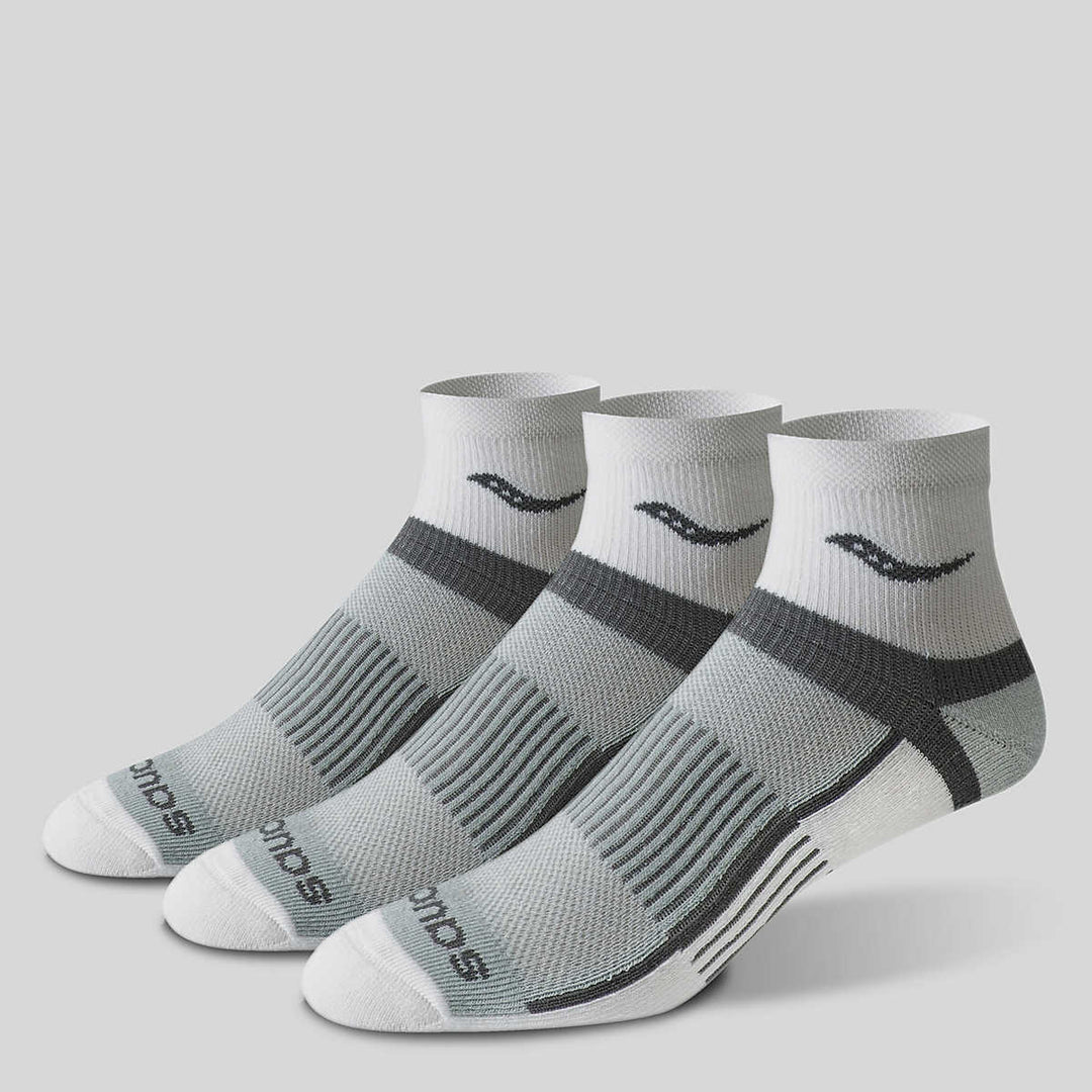 Saucony Inferno Quarter 3-Pack Socks (S34001-019)