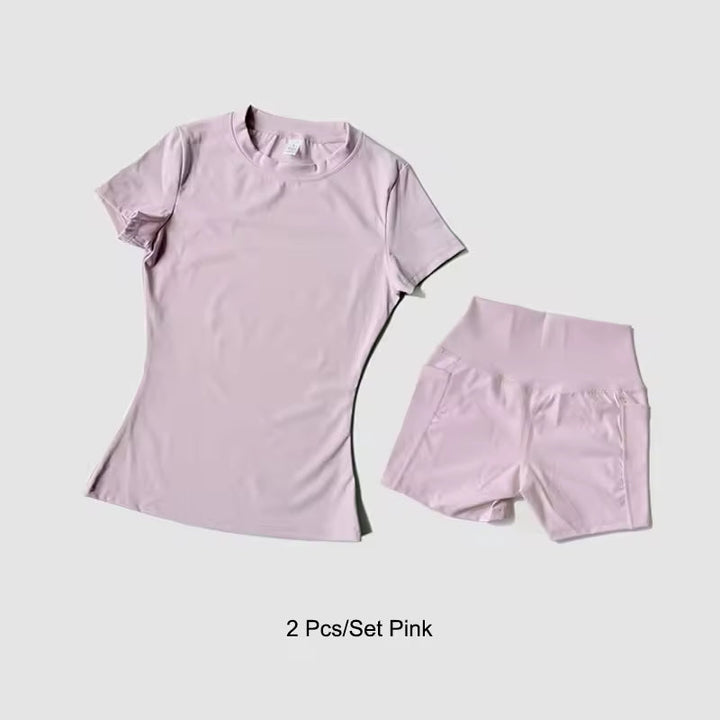 Seamless Women's Sports Yoga Set