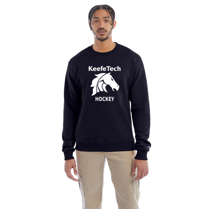 Keefe Tech Hockey - Champion Crewneck Sweatshirt (S600)