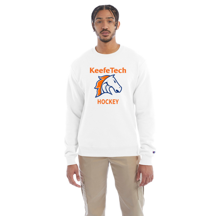 Keefe Tech Hockey - Champion Crewneck Sweatshirt (S600)