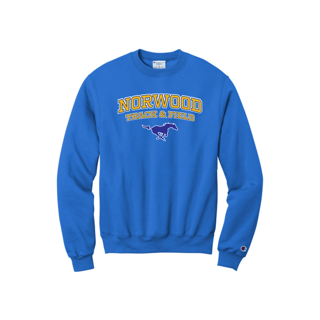 Norwood Track & Field - Champion Crewneck Sweatshirt (S6000)