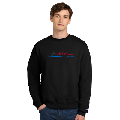 Sudadera con cuello redondo Powerblend® Champion® de Walpole Softball (S600)