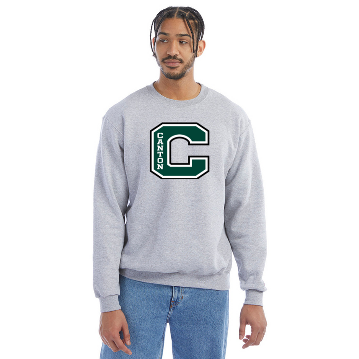 Sudadera con cuello redondo Champion de Amherst Track and Field (S600)