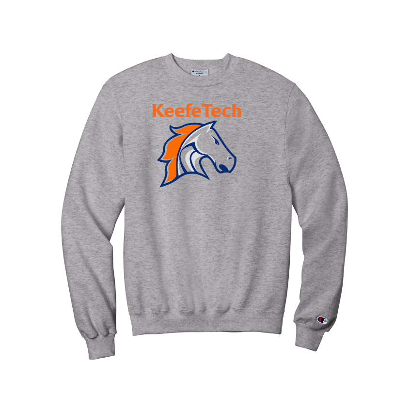 Keefe Tech High School - Champion Crewneck Sweatshirt (S600)