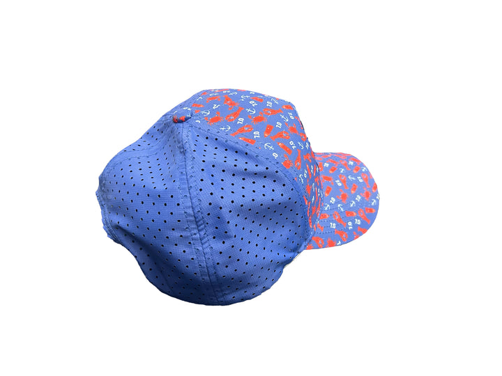 ASICS Unisex Falmouth Road Race 2025 7.0 Print Blue Hat (POS) The Run