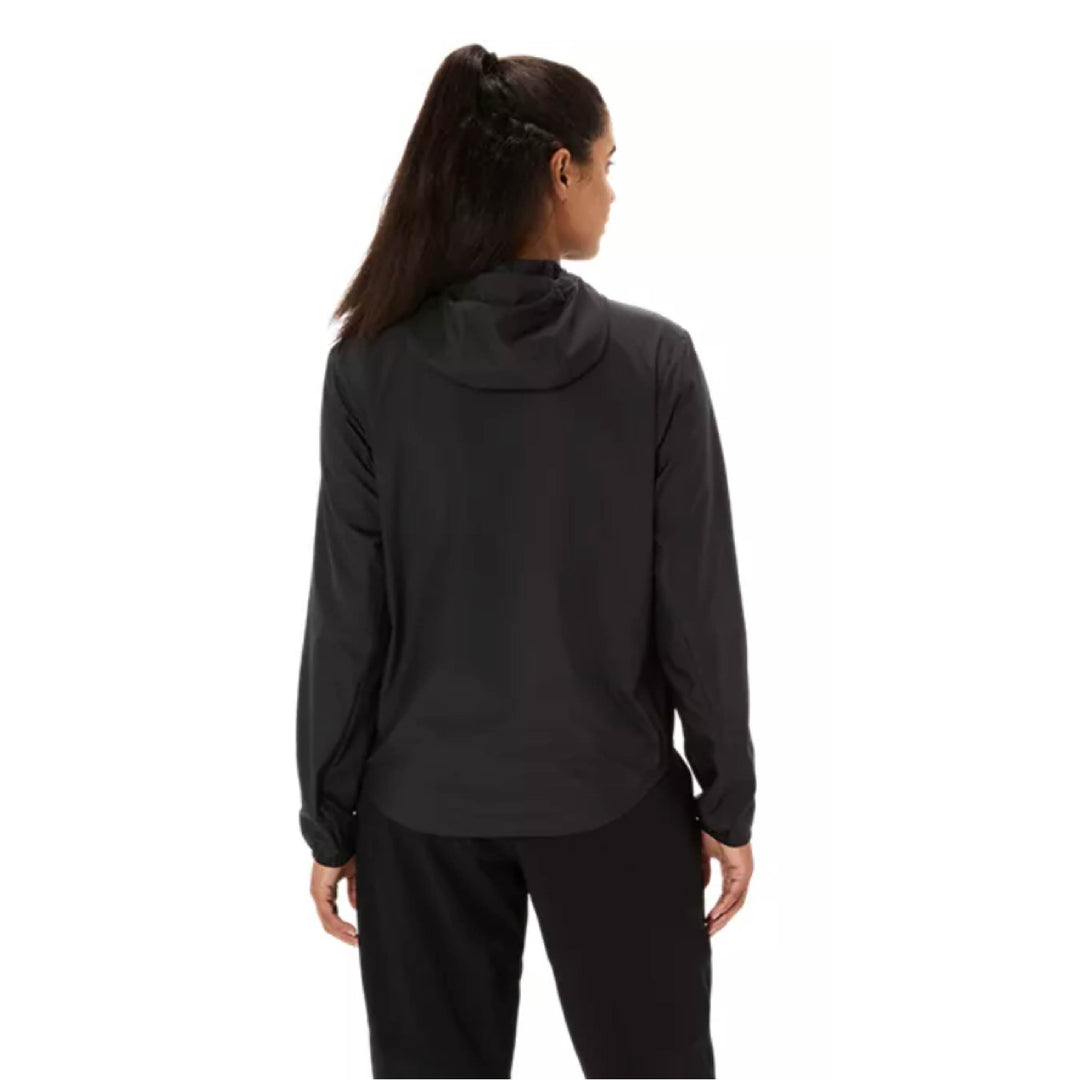 Falmouth Road Race FINISHER - ASICS Women's Silver Jacket Black (2012D148) (FRR-FIN-07)