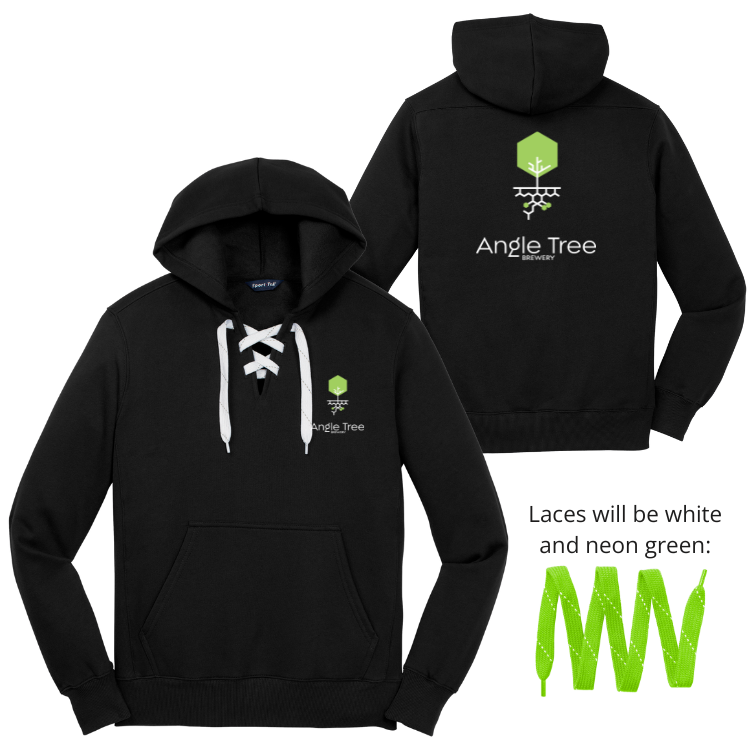 Angle Tree Brewery - Sport-Tek® Lace Up Pullover Hooded Sweatshirt (ST271 / LACE)
