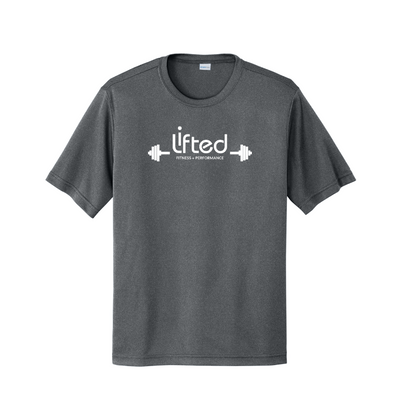 Lifted Fitness - Camiseta Posicharge Competitor para hombre (ST350)