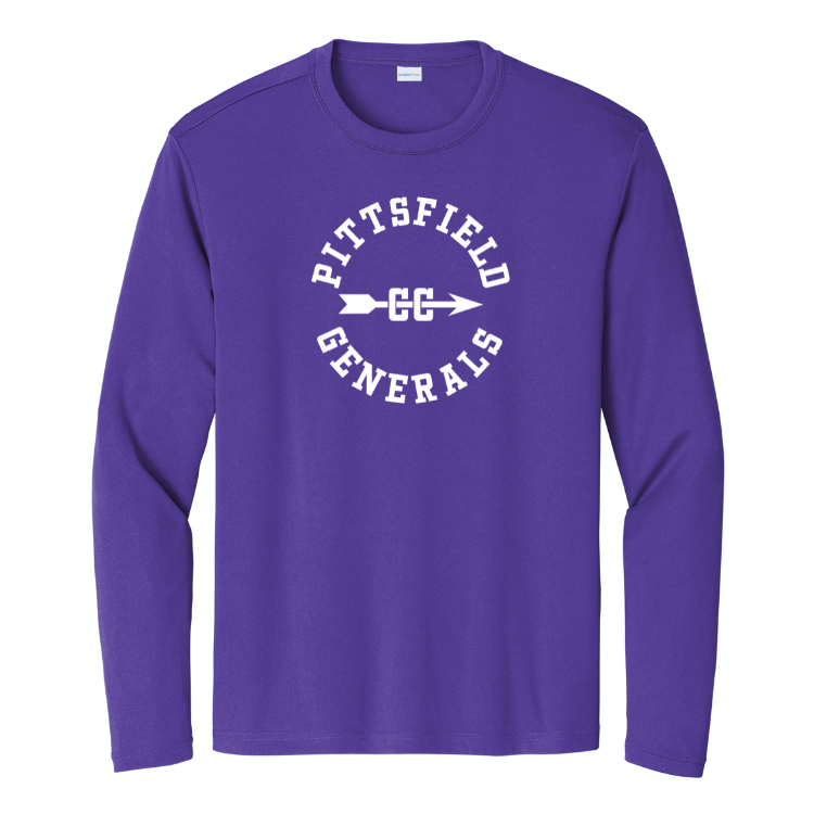 Pittsfield Cross Country -  Men's Performance Long-Sleeve T-Shirt (ST350LS)