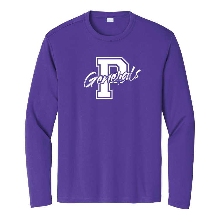 Pittsfield Cross Country -  Men's Performance Long-Sleeve T-Shirt (ST350LS)