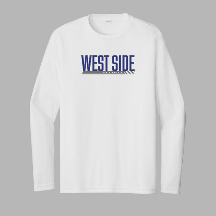 West Springfield Boys T&F - Long Sleeve Performance Tee (ST350LS)