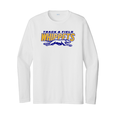 Downingtown West XC y T&F - Camiseta larga Steeve de alto rendimiento para hombre (ST350LS)