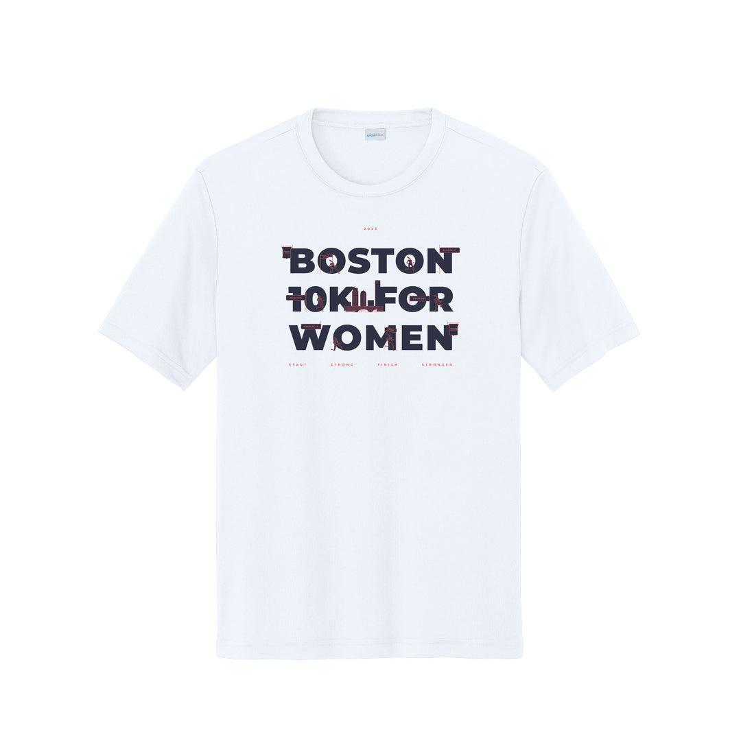 Boston 10K for Women - Unisex Performance Tee (ST350)