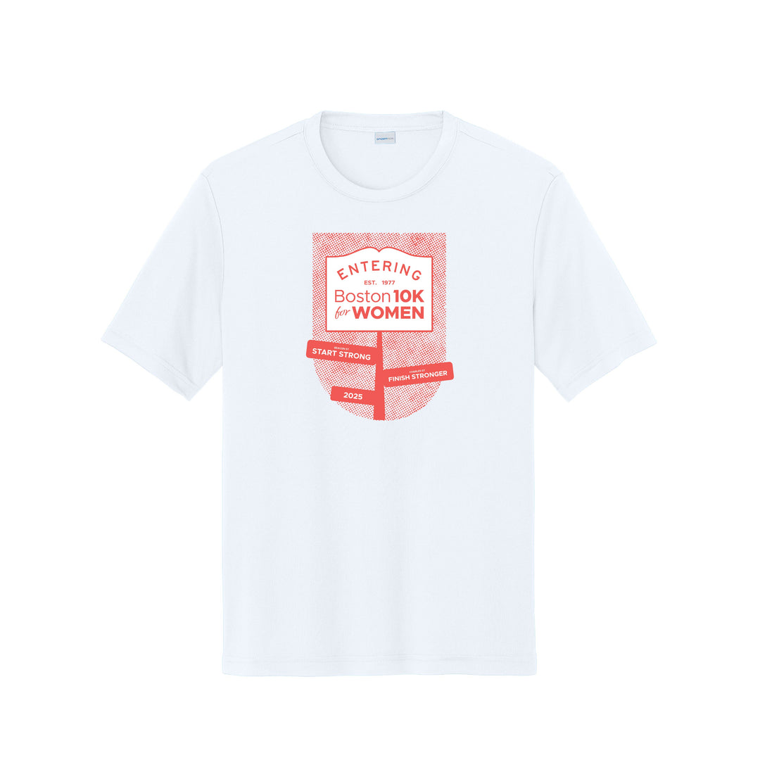 Boston 10K for Women - Unisex Performance Tee (ST350)