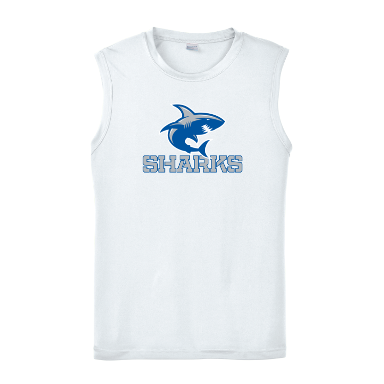SciCoh Football and Cheer - Men’s Performance Tank - White (ST352)