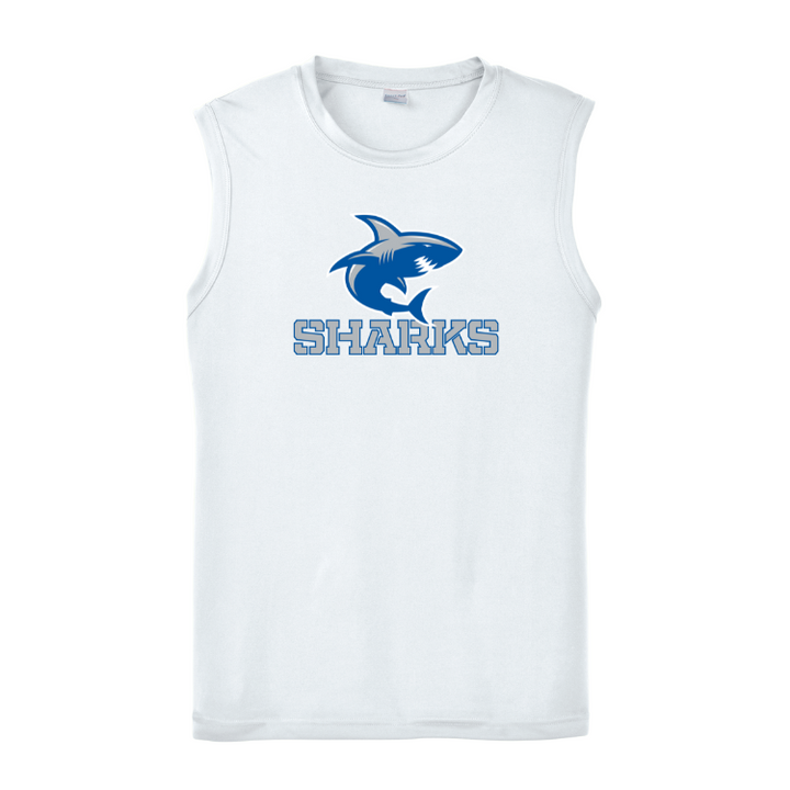 SciCoh Football and Cheer - Men’s Performance Tank - White (ST352)